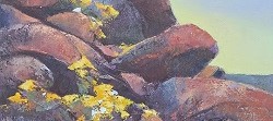 Rock Study, Nothern Cape | 2025 | Oil on Canvas | 51 x 36 cm